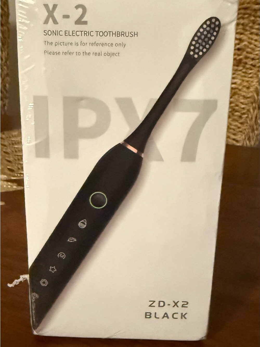 Sonic Electric Toothbrush 2 Pack (1 black & 1 pink) - Factory Sealed